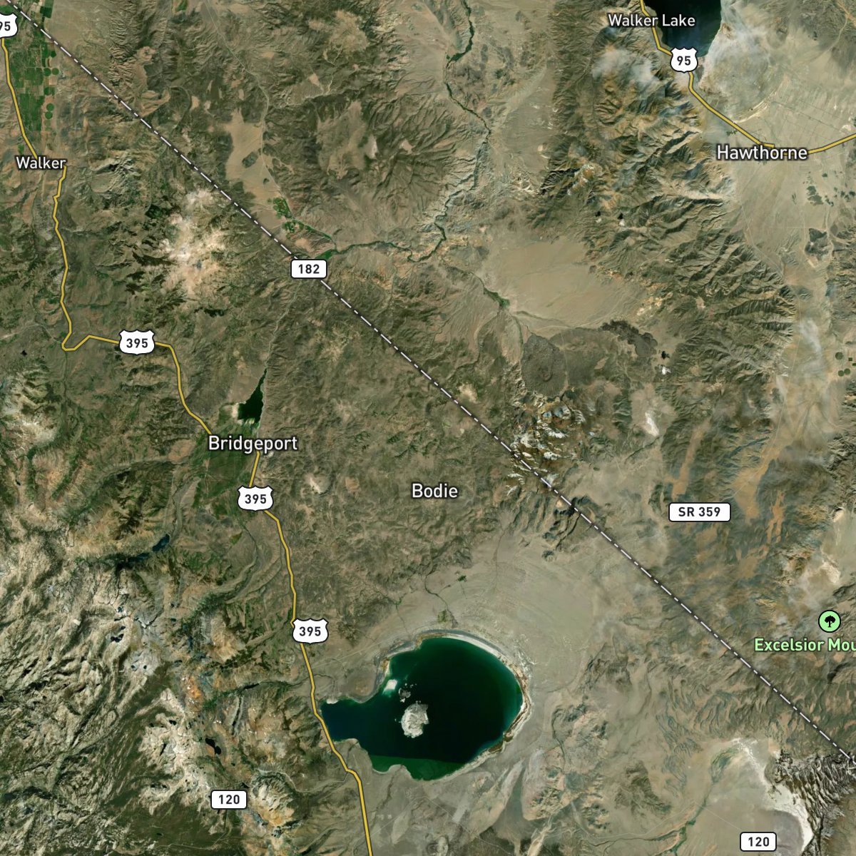 Map of the Big Bodie Loop
